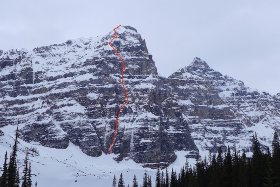 SV Stena Mt. Tuzo z vrisano prvenstveno smerjo Lindič-Leclerc